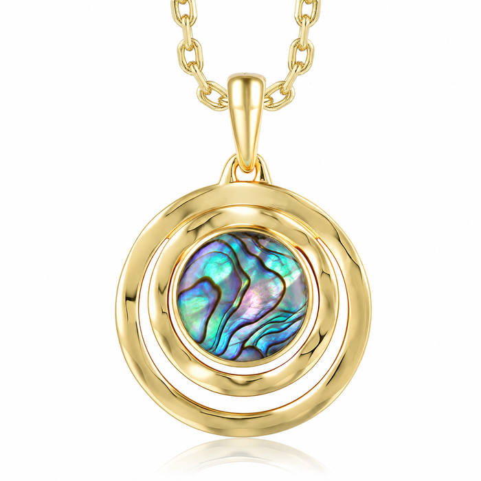 Everyday Pendant - Abalone - 0087