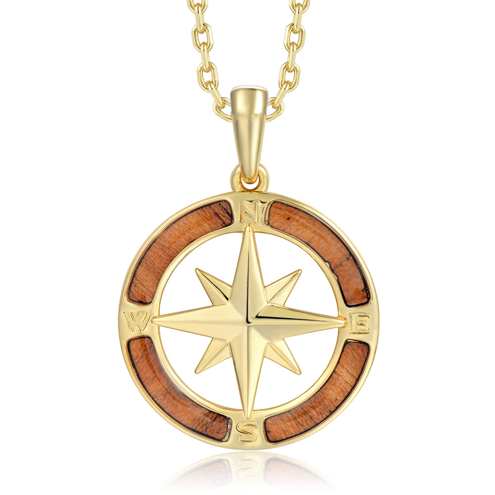 Statement Pendant - Wood - 0088