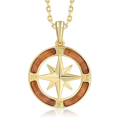 Statement Pendant - Wood - 0088