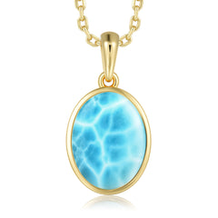 Everyday Pendant - Larimar - 0111