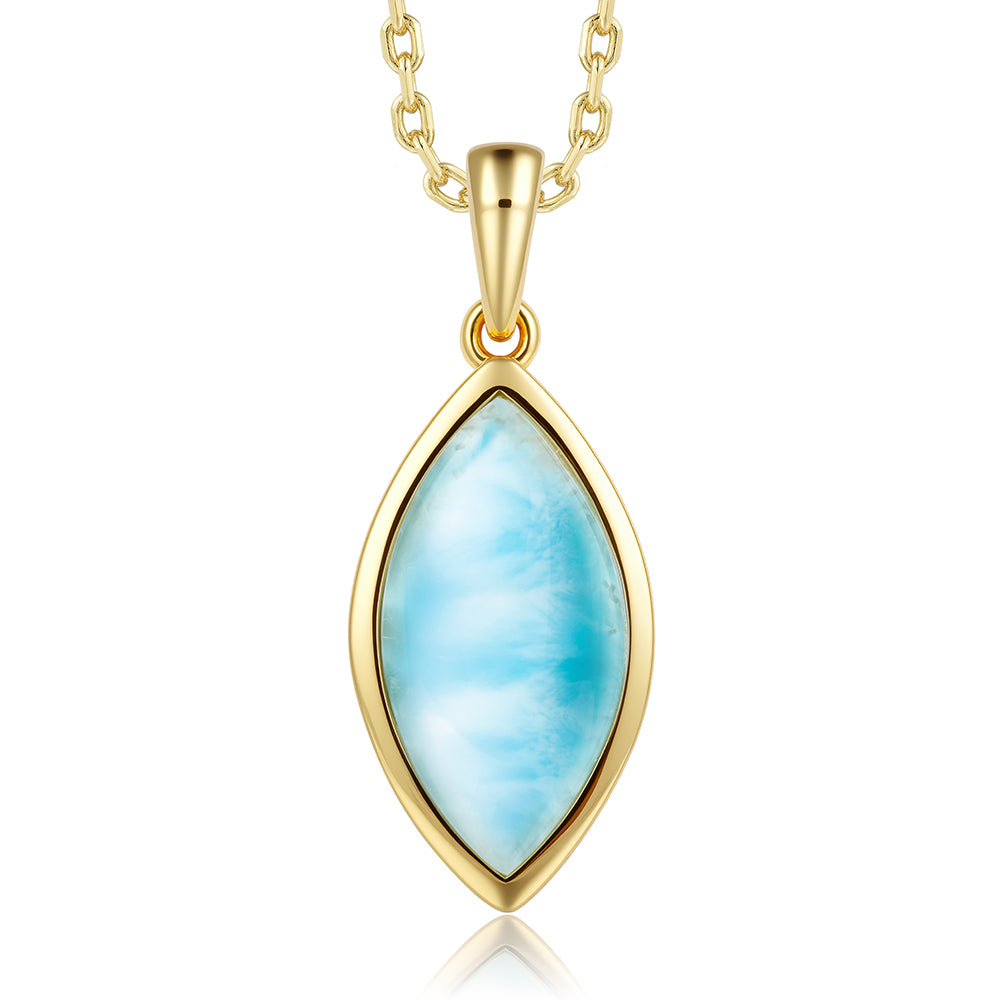 Everyday Pendant - Larimar - 0121